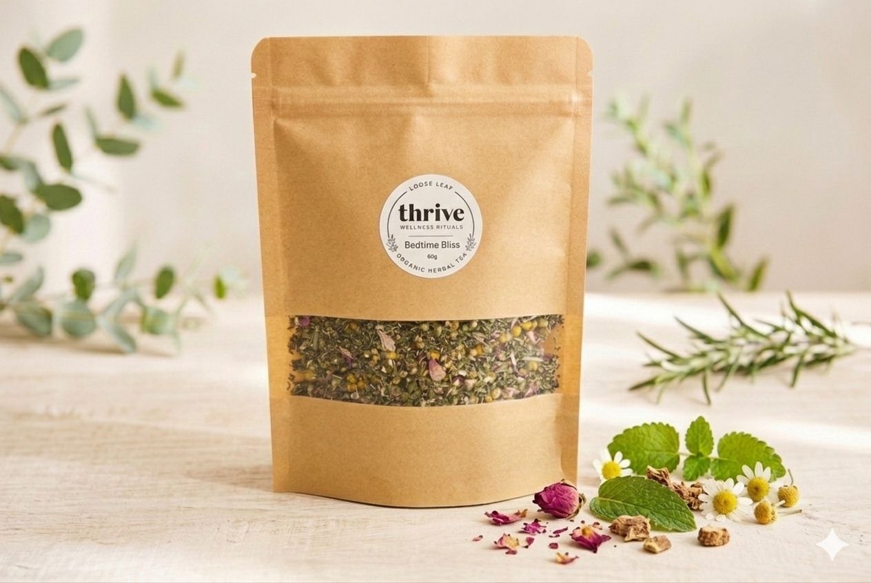 Bedtime Bliss Organic Loose Leaf Herbal Tea