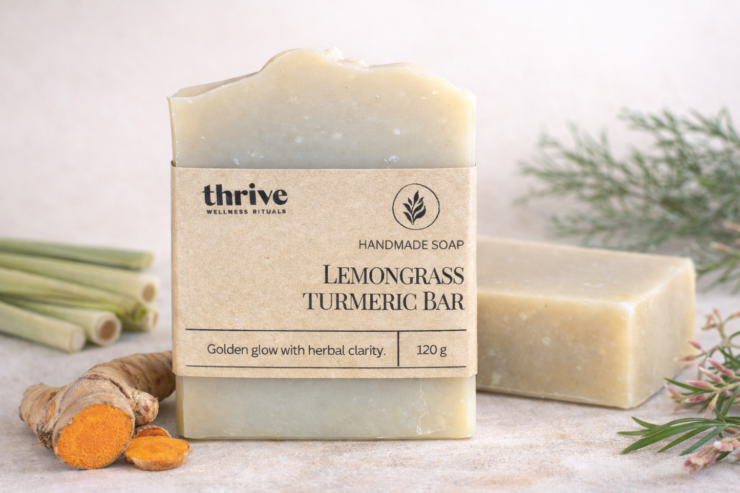 Lemongrass & Turmeric Soap Bar