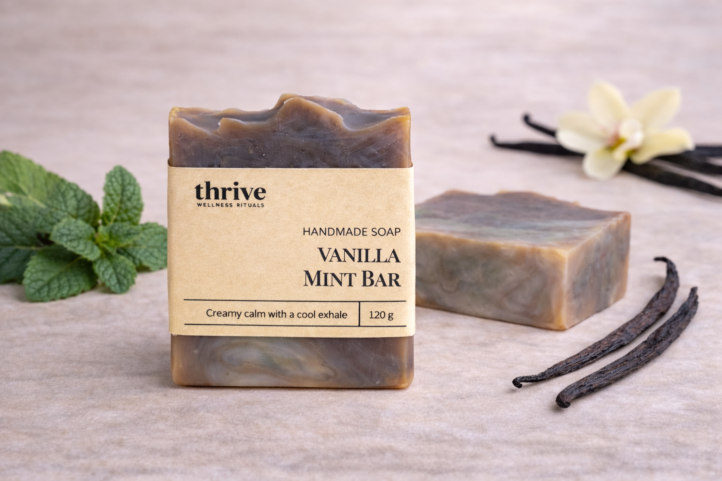 Vanilla Mint Soap Bar