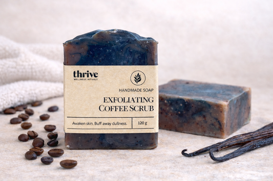 Exfoliating Coffee Scrub Soap Bar