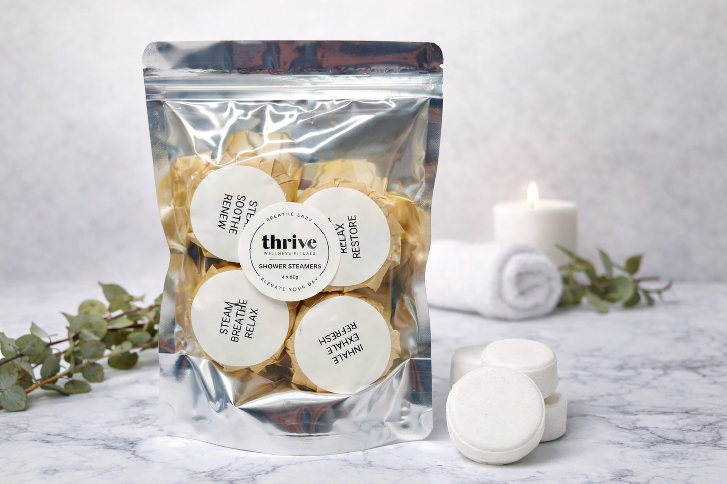Breathe Easy Shower Steamers